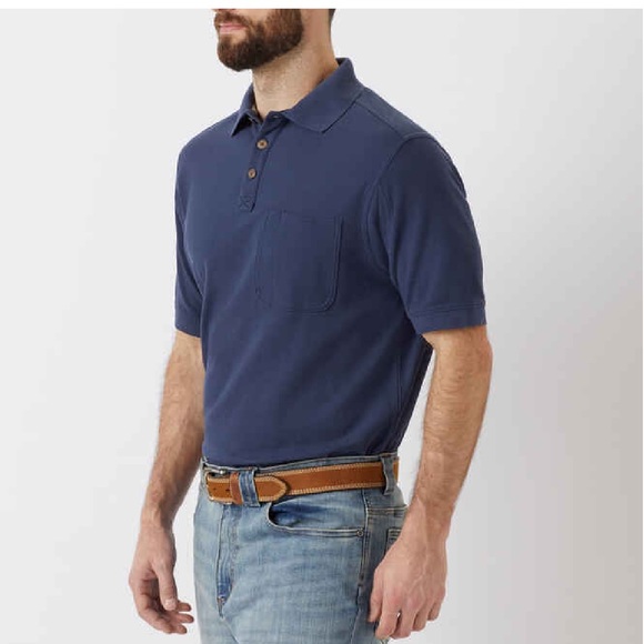 NWT Duluth Trading Polo Shirt, Size 2XLl Tall - Picture 5 of 9